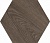 Керамический гранит KERAMA MARAZZI Брента 231х200х7мм коричневый арт.SG23022N